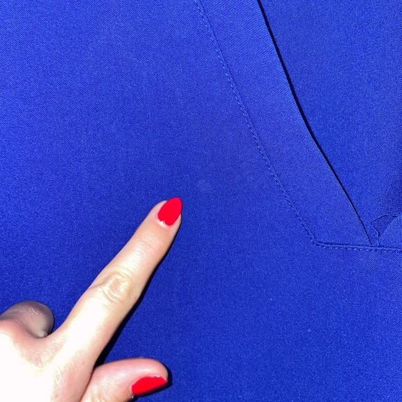 FIGS Casma scrub top in Deep Royal blue XXS - Picture 3 of 5